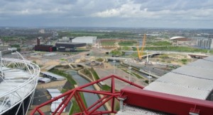 view over olympic park