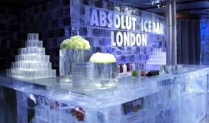 Ice bar from the inside