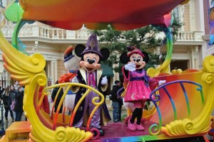 Miickey and Minnie at Disneyland Paris