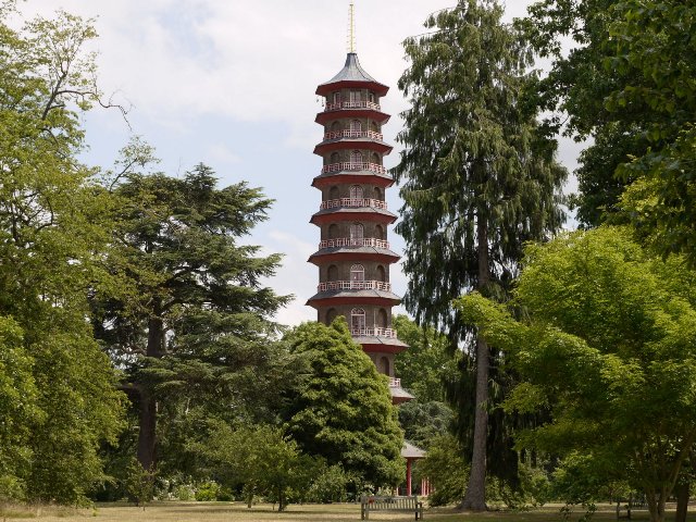 Pagoda at the Kew Botanical Gardens
