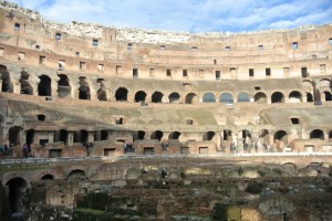 Colosseum from the inside