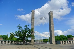 Entrance Olympic stadium Berlin