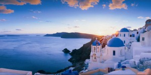 Santorini in Greece