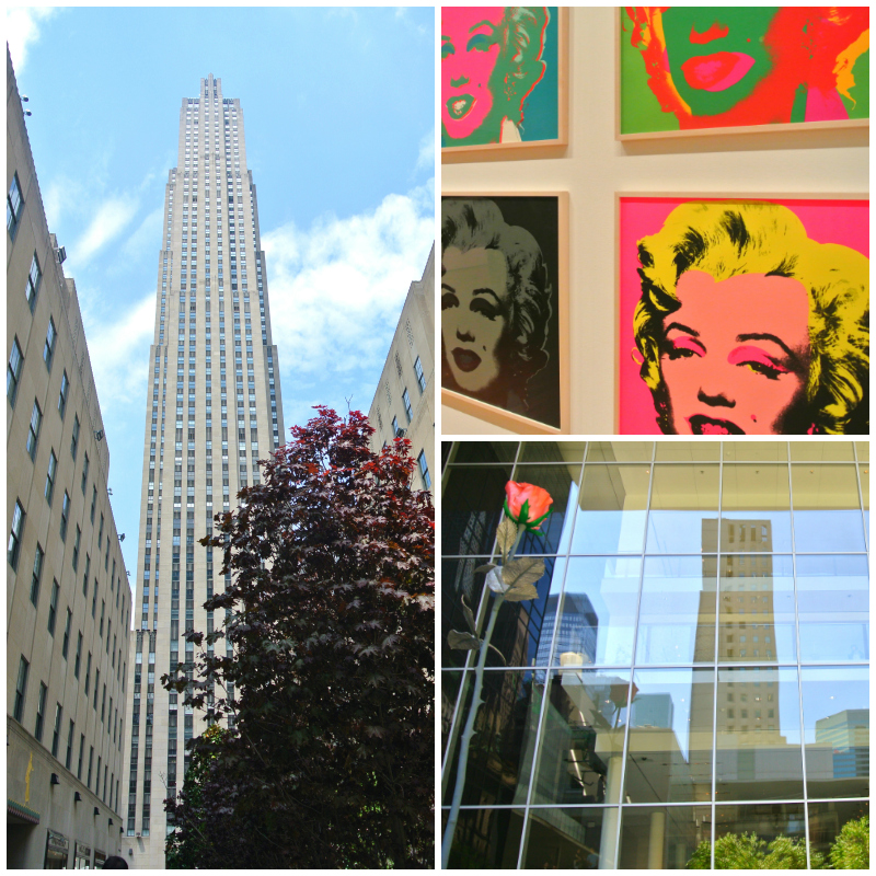 Rockefeller Center and MoMa