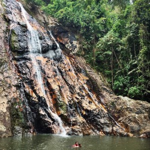 Na Muang waterfalls in Koh Samui