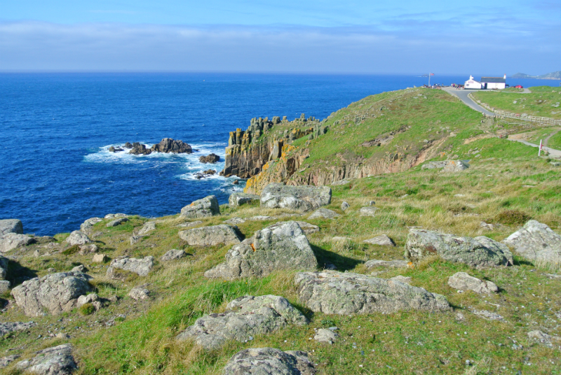Lands end in Cornwall UK