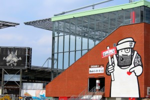 St Pauli Stadium in Hamburg