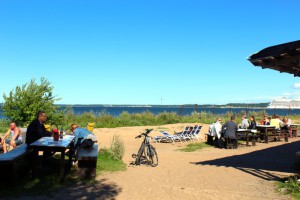 Beach at Patarei Prison in Tallinn