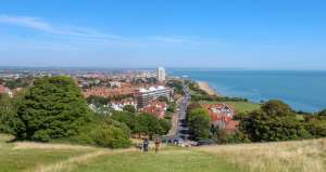view over eastbourne