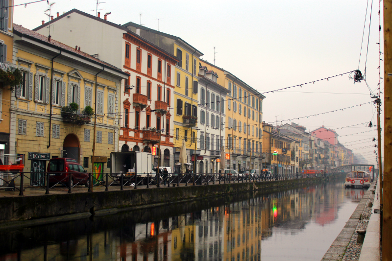 Navigli District in Milan