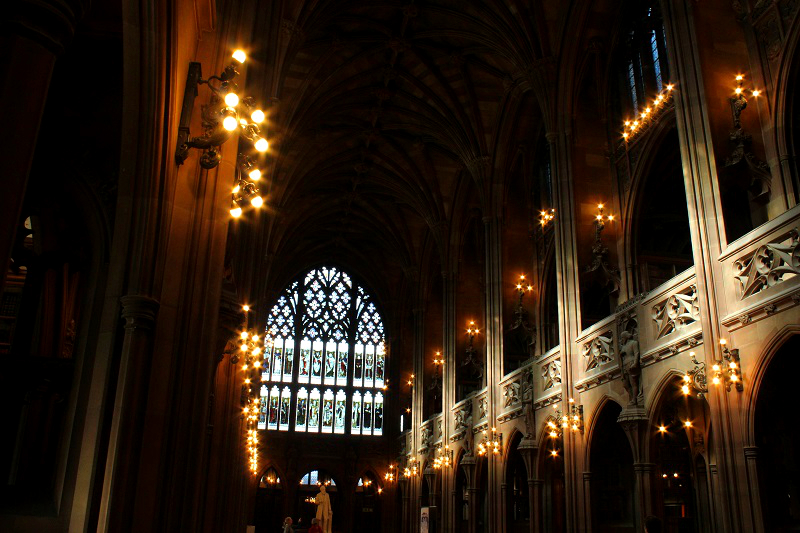 The John Rylands Library in Manchester