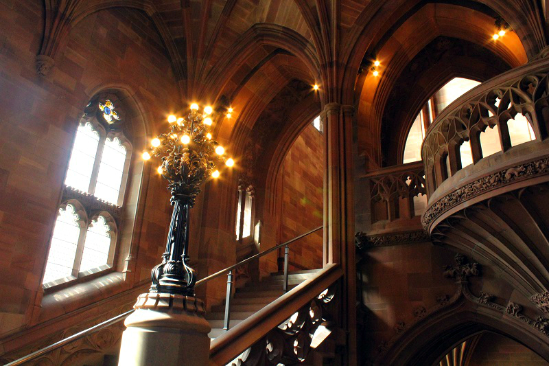 The John Rylands Library in Manchester