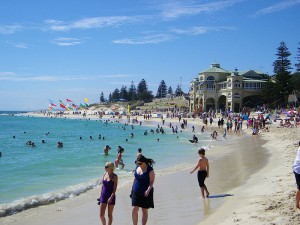 Cottesloe Beach in Perth, Western Australia