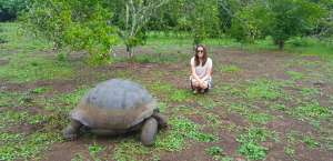 El Chato Tortoise Reserve on the Galapagos Islands