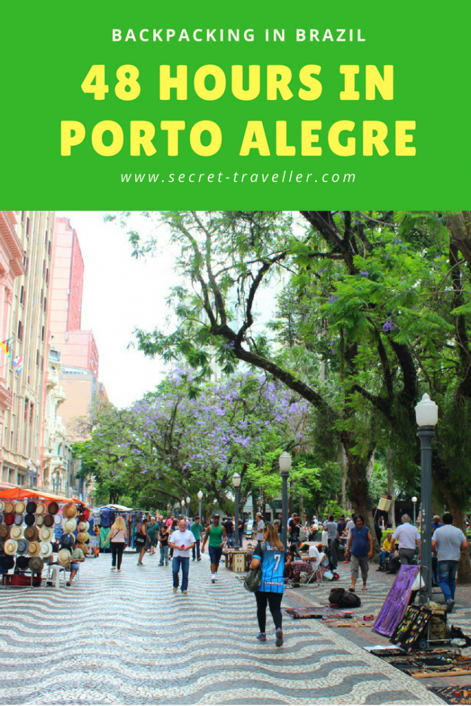Backpacking in Brazil: 48 hours in Porto Alegre. Have you ever heard of Porto Alegre in Brazil? The Brazilian city has a lot to offer including green parks, educational museums, and the best sunset. Click through now to find out what it's like in Porto Alegre or pin for later!