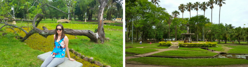 Park in Porto Alegre, Brazil