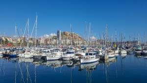 harbour in Alicante