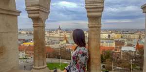 view over Budapest