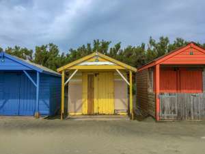Beach Huts in West Wittering