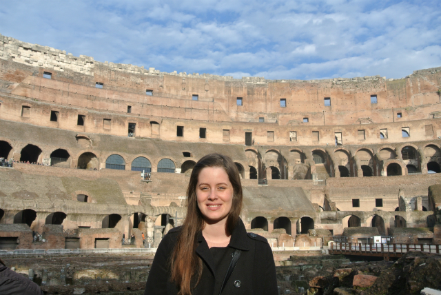 me in the Colosseum