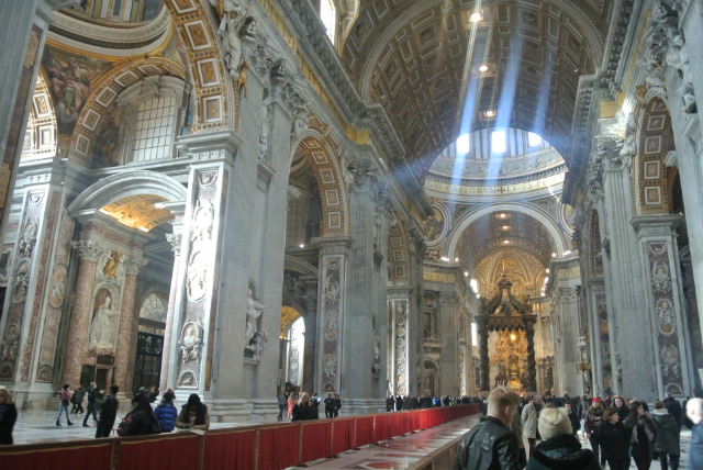 Vatican Basilica inside