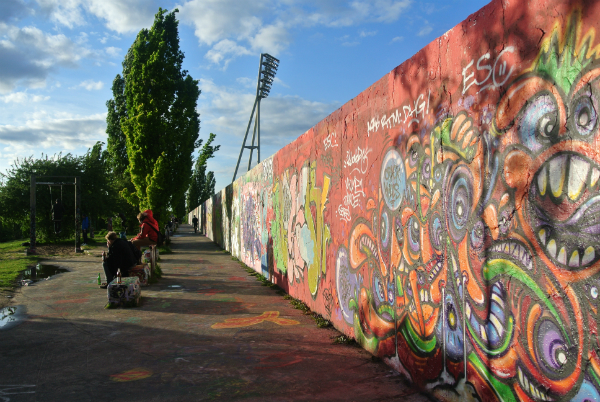 Mauerpark in Berlin