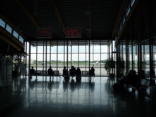 airport departure hall