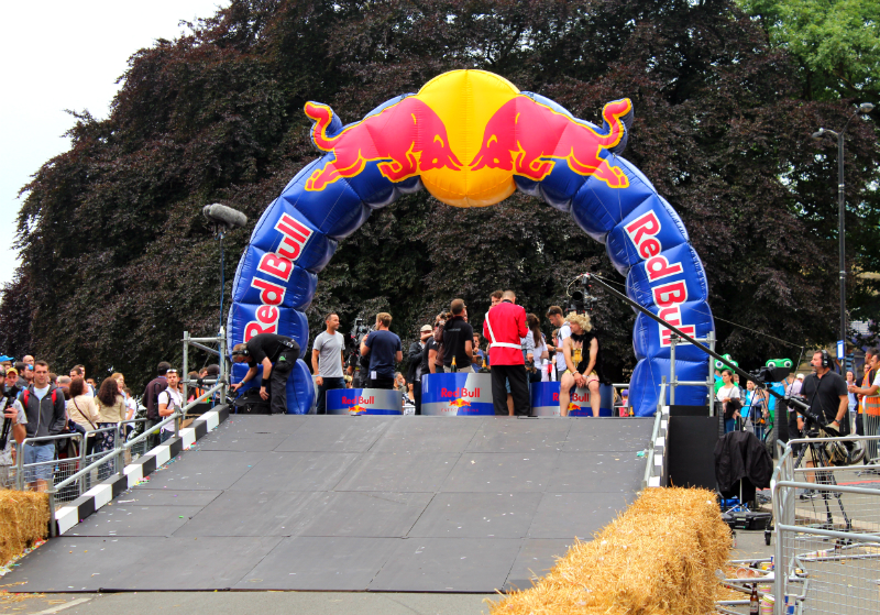 Red Bull race in Alexandra Park