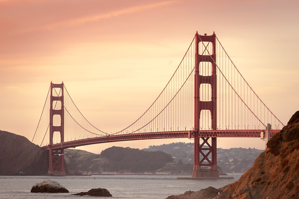 Golden Gate Bridge in San Francisco