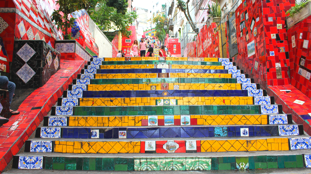 Selaron steps of Rio