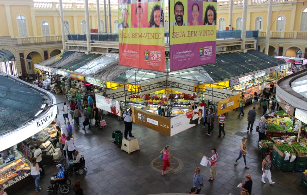 public market in Porto Alegre