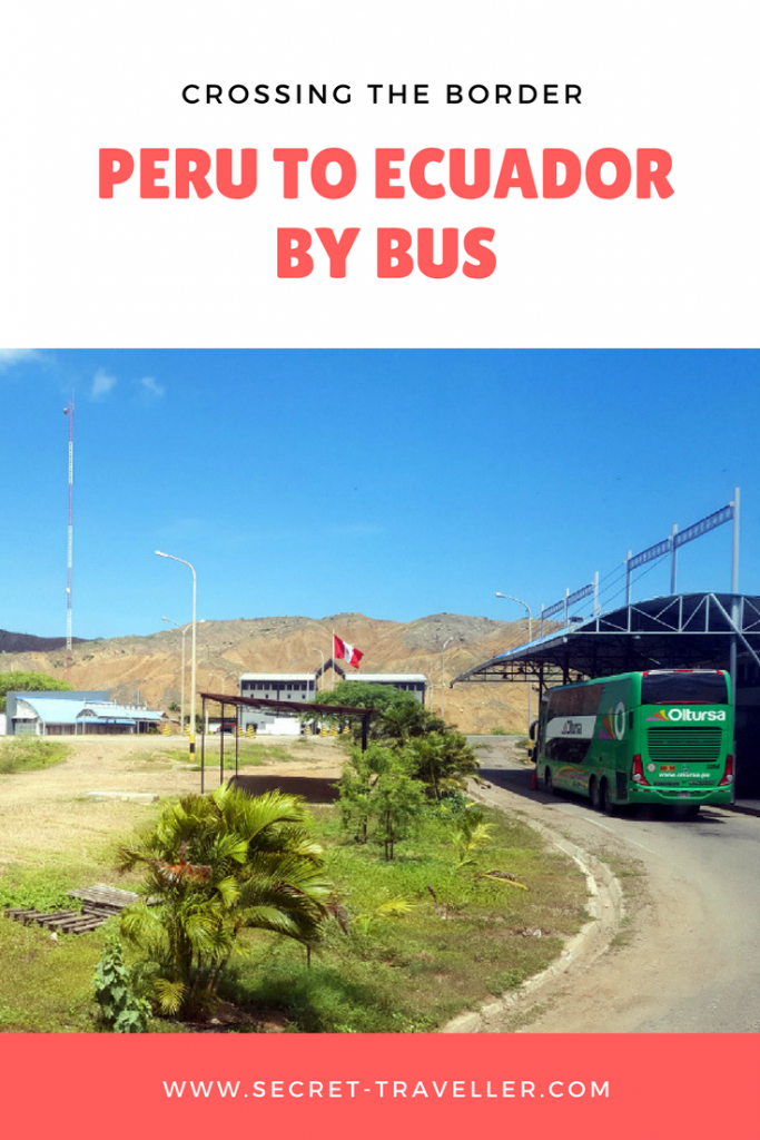 Crossing the border from Peru to Ecuador by bus. Are you travelling in South America and planning to cross the border from Peru to Ecuador by bus? Find out what it's like to cross the border on my blog.