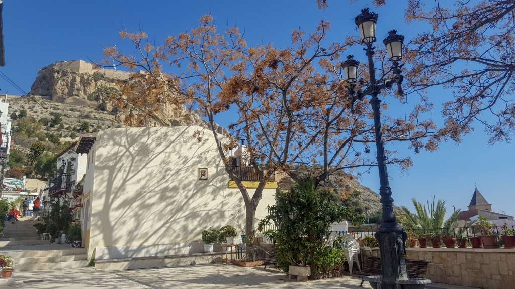 Barrio Santa Cruz in Alicante