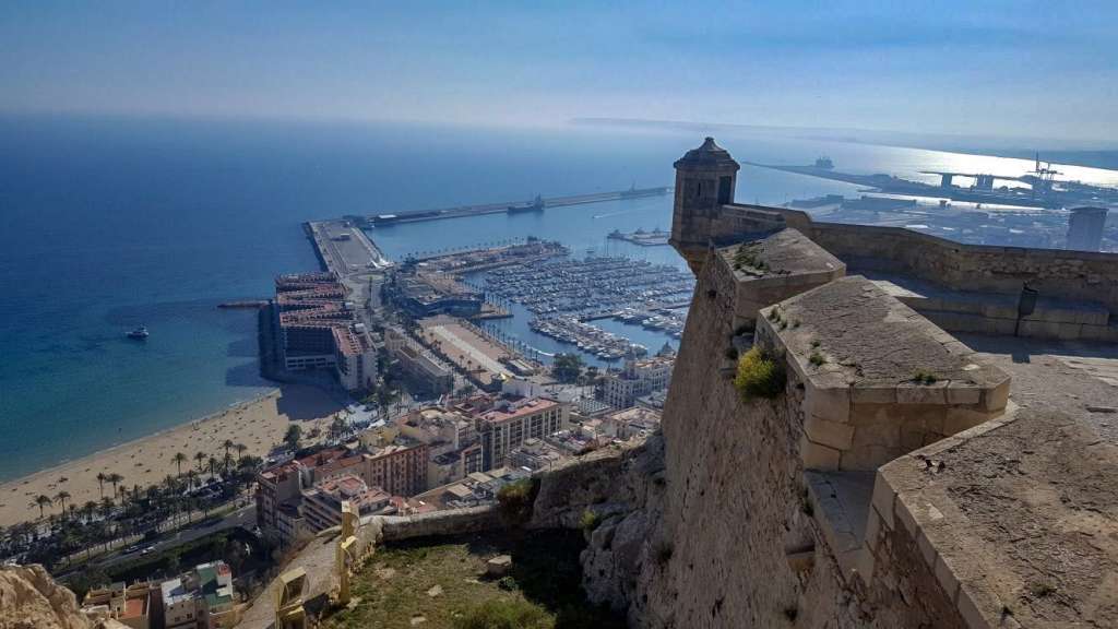 view over Alicante 