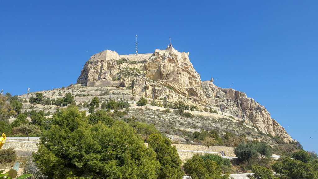 Castle Santa Barbara in Alicante