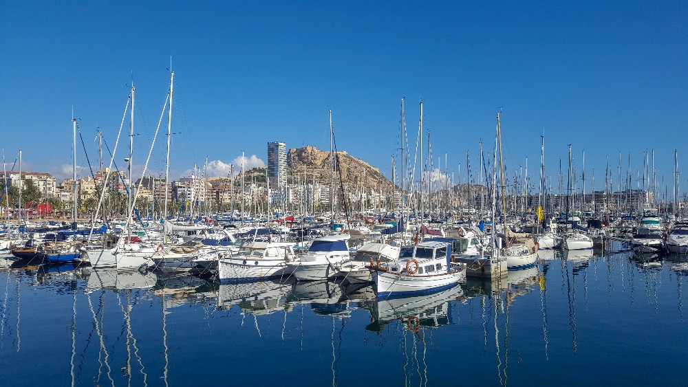 harbour in Alicante