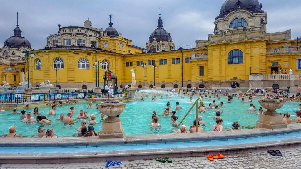 Szechenyi Bath.in Budapest