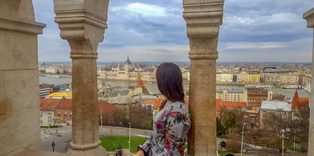 view over Budapest