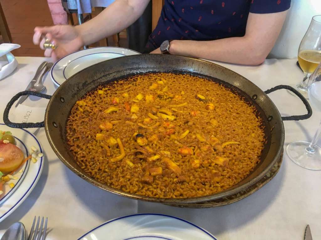 paella in Valencia