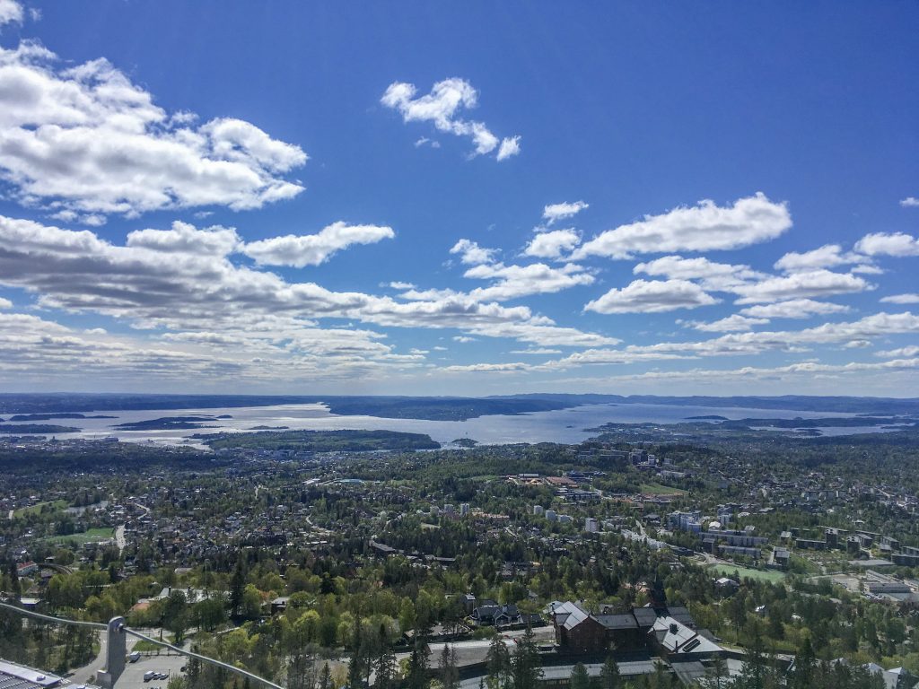 View across Oslo Fjords